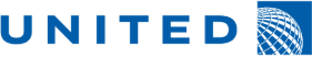 United Airlines logo featured in Boston Limo VIP's trusted airline partners section