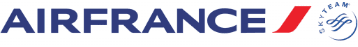 Air France logo featured in Boston Limo VIP's trusted airline partners section