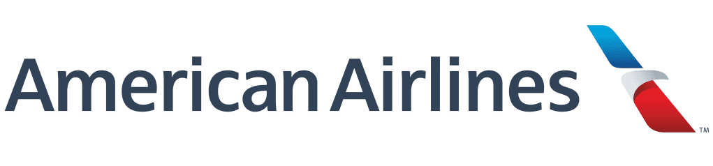 American Airlines logo featured in Boston Limo VIP's trusted airline partners section